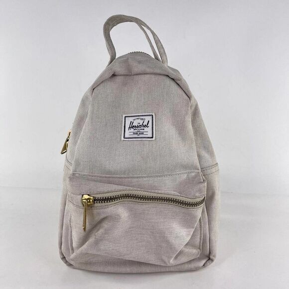Herschel Supply Co. Nova Mini Backpack Beige school Daypack Bag - Picture 1 of 11